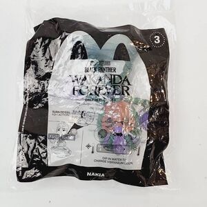 MARVEL STUDIOS BLACK PANTHER WAKANDA FOREVER #3 McDonald's Happy Meal toy